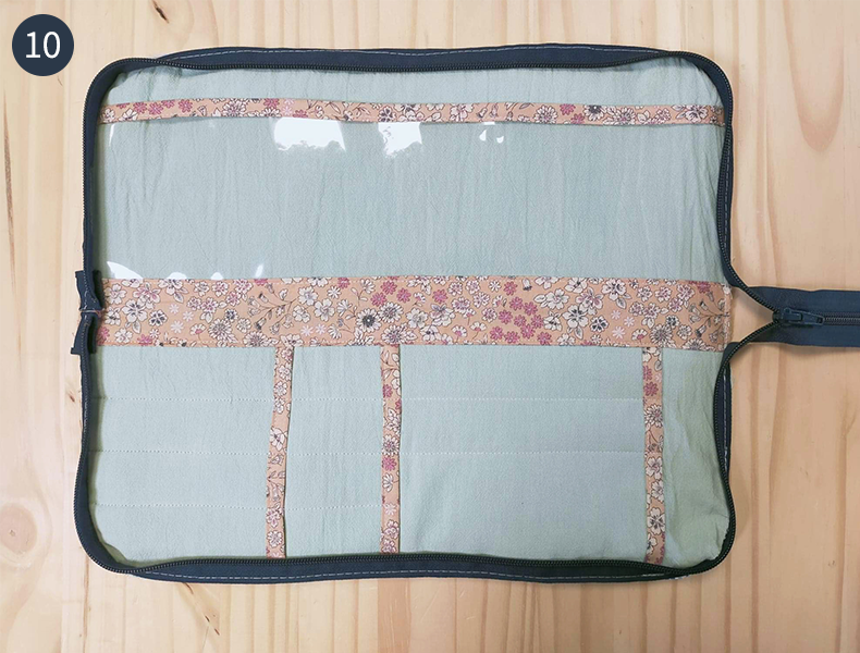 Assemblage de la pochette