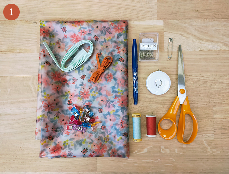 matériel nécessaire tablier enfant