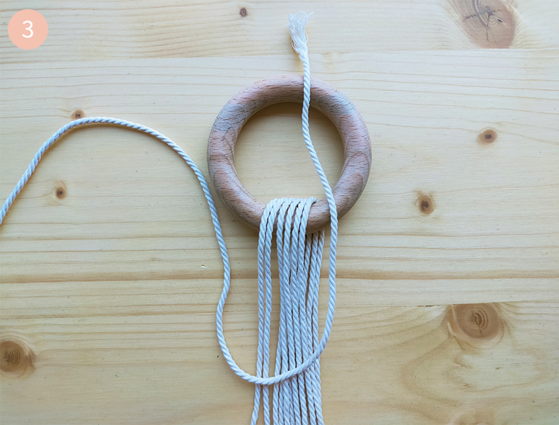 Suspension macramé diy