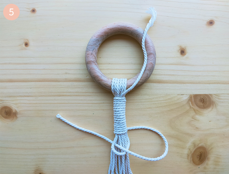 Diy suspension macramé