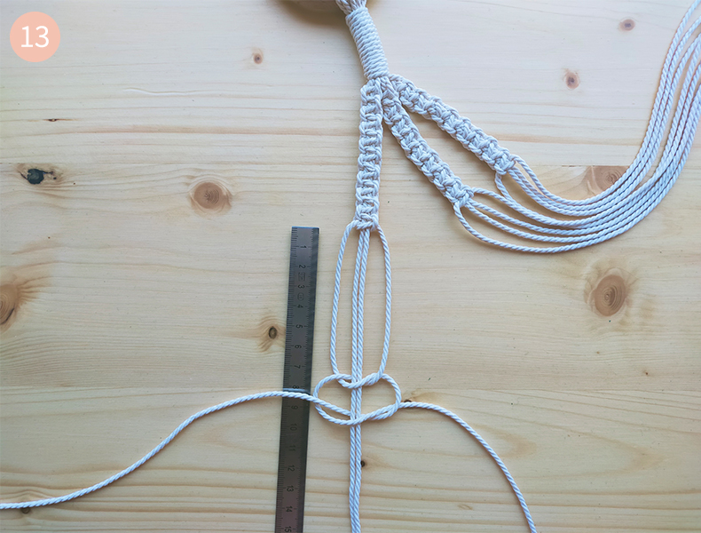 Comment fabriquer une suspension en macramé