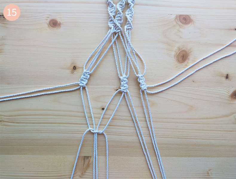 Réaliser une suspension en macramé