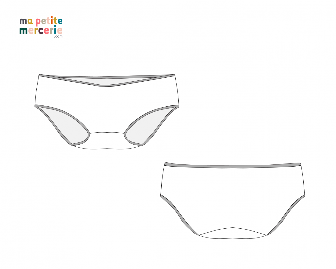 Patron culotte de regle
