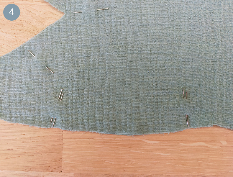 Coudre le coussin sapin de Noël