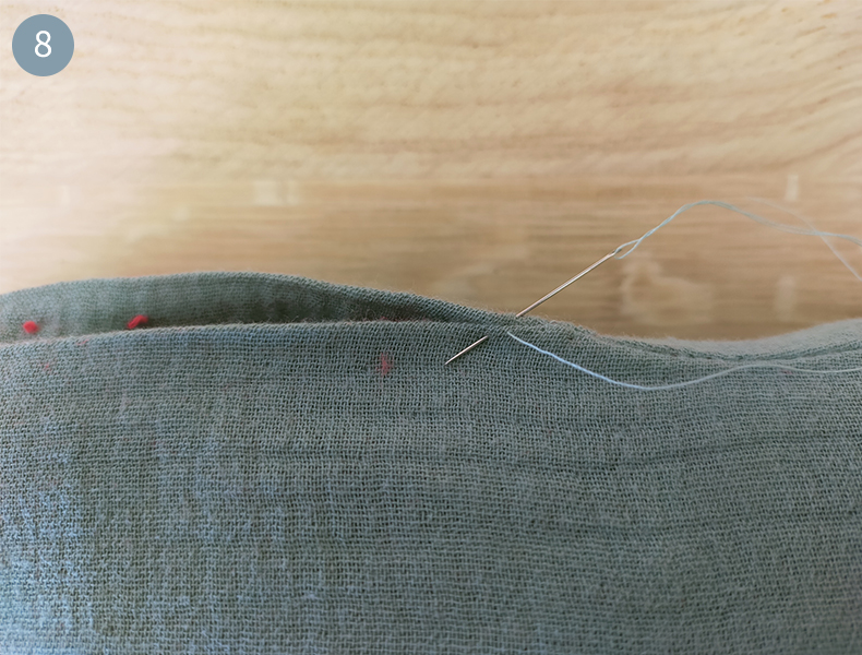 Tuto coussin de noel dernière étape