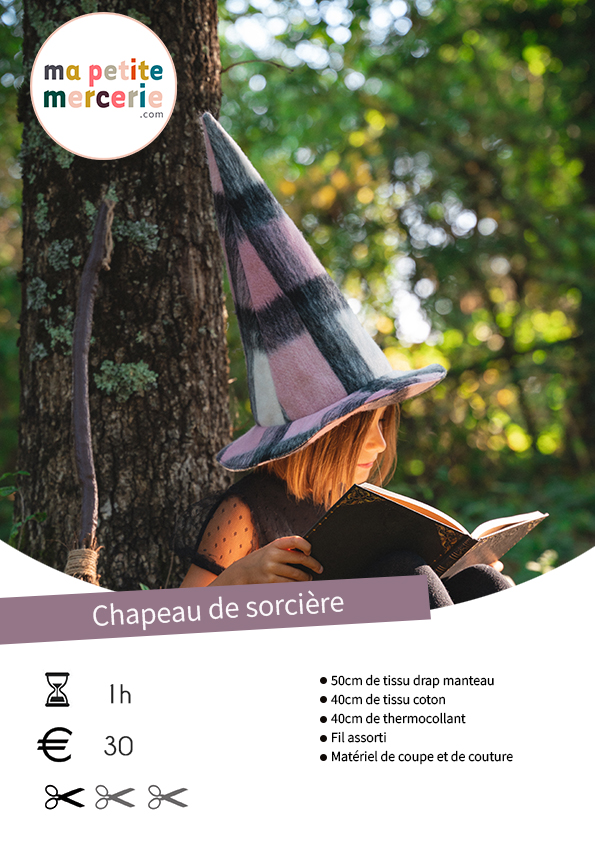 Menu tuto chapeau de sorcière