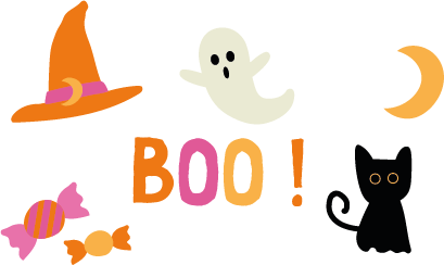 Broderie Halloween Modèle "Méli-mélo"