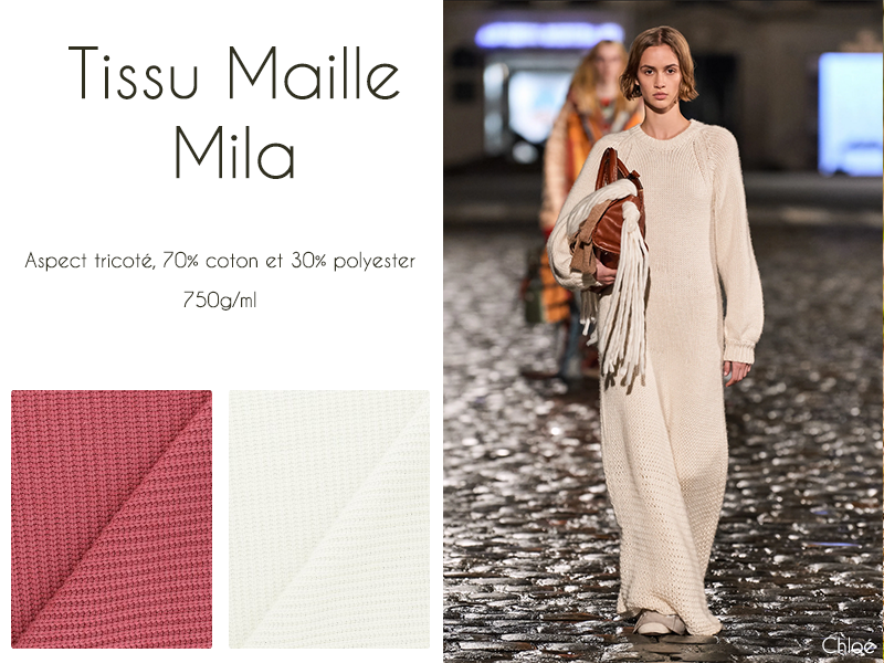 Inspiration pour Tissu Maille Octobre 2021