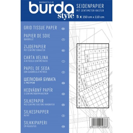 photo d'un papier de soie burda