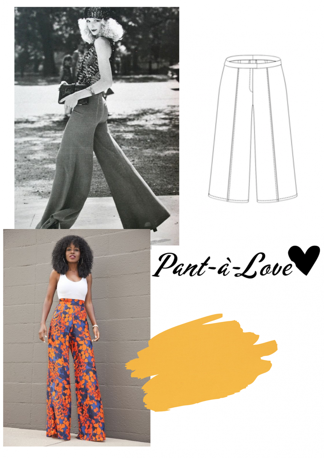 Moodboard Pant-à-Love