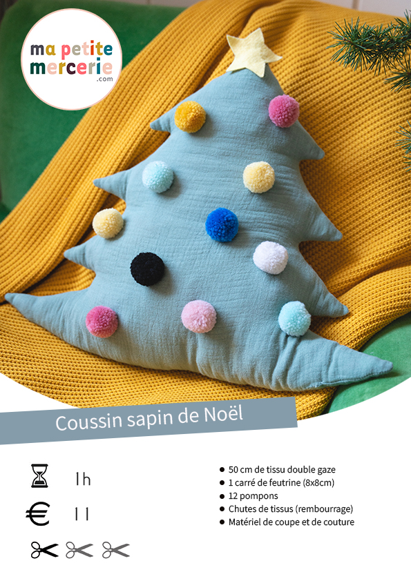 tuto coussin de noel