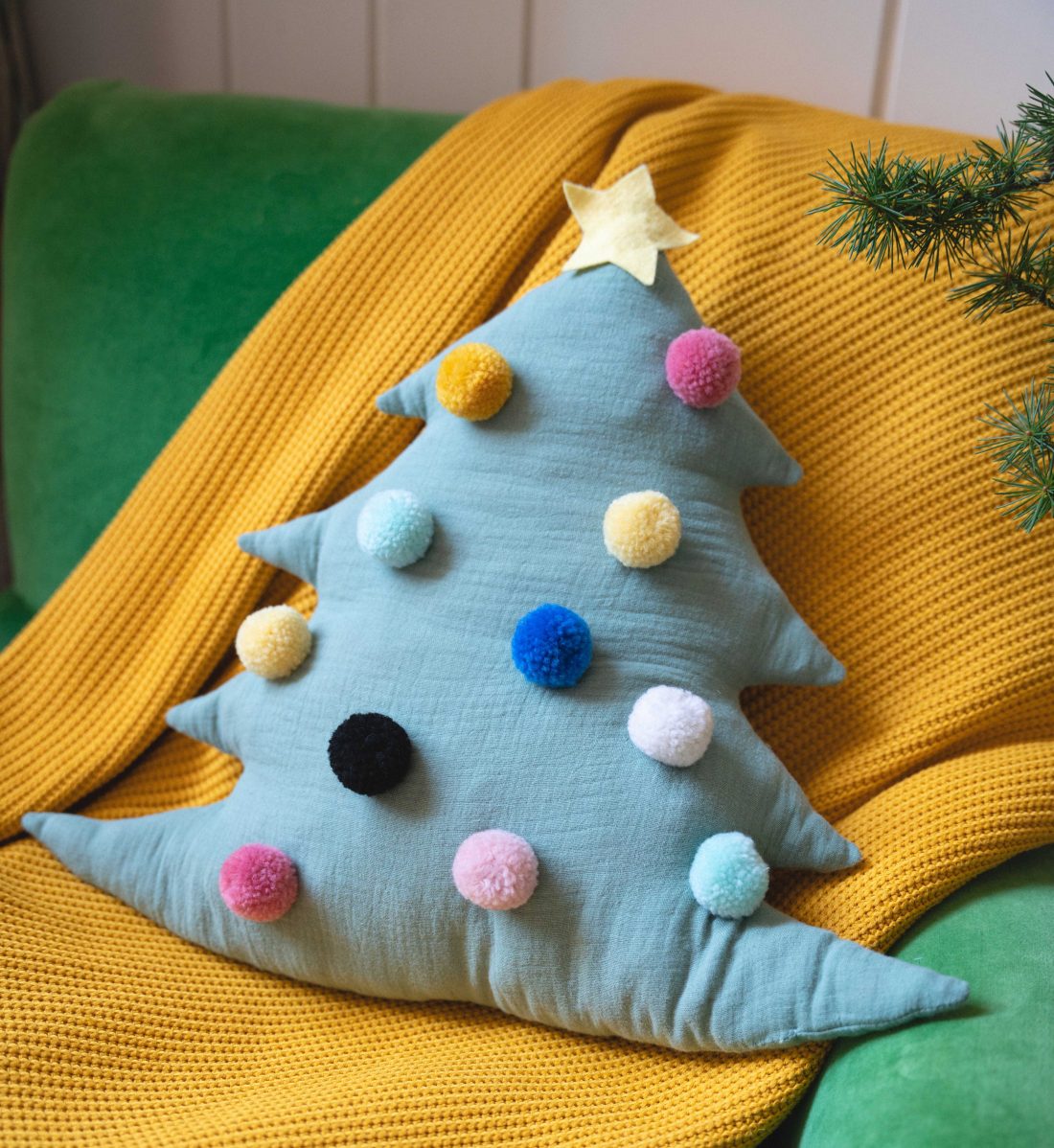 Tuto coussin de noel