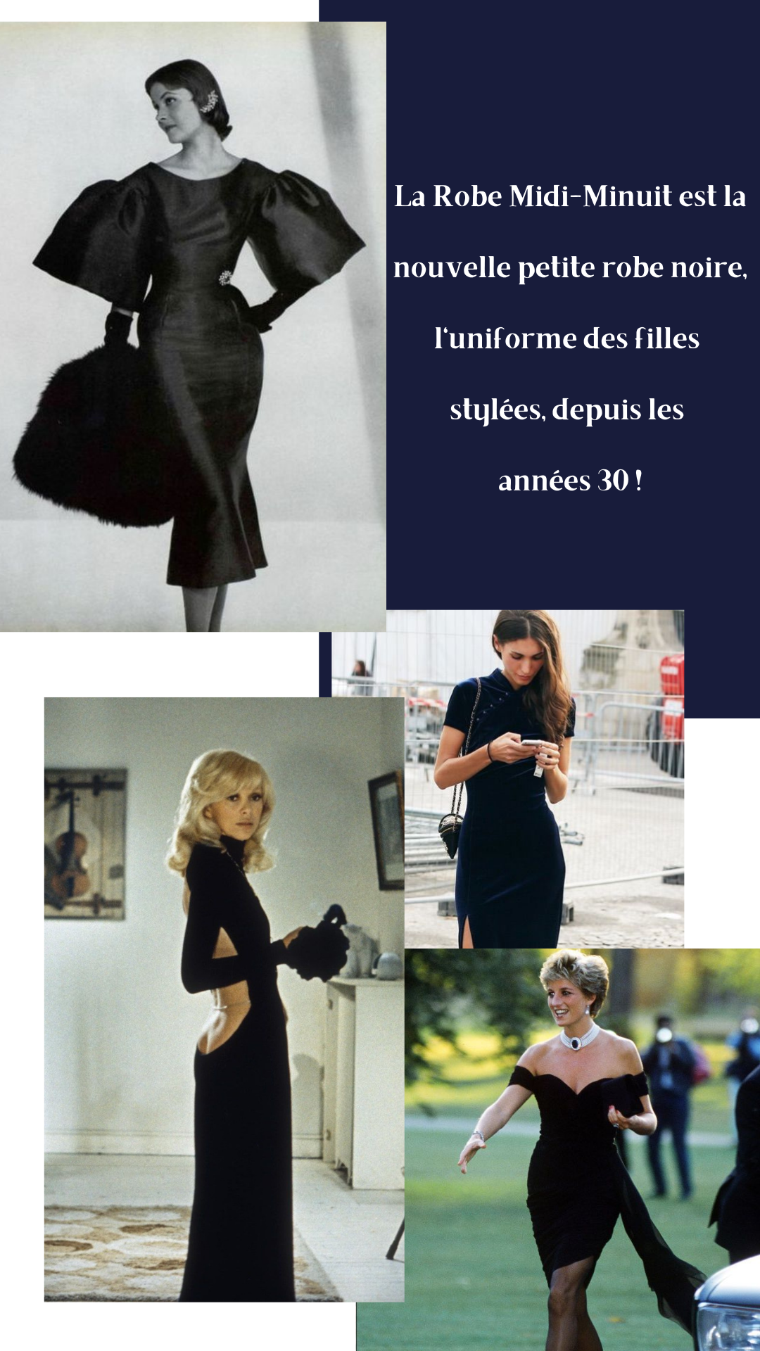 box robe midi-minuit la petite robe noire