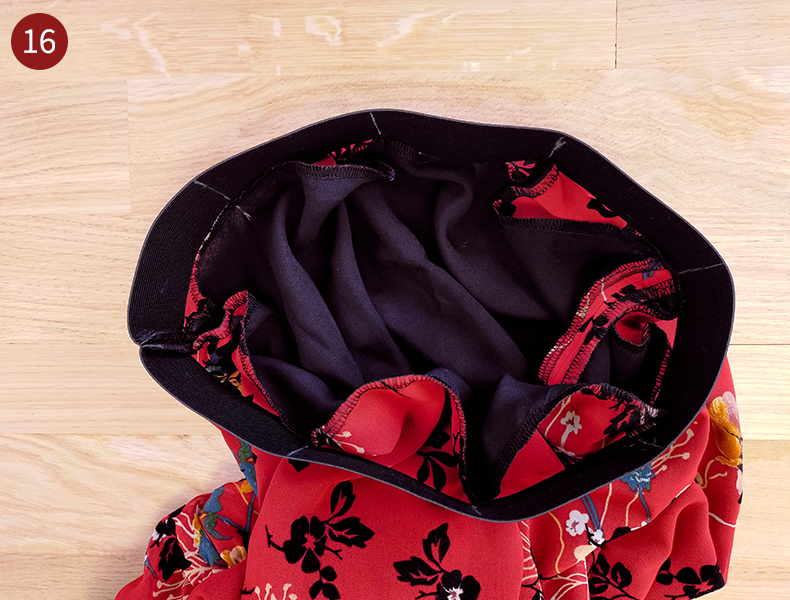 Tuto jupe longue facile : Coudre une taille élastique