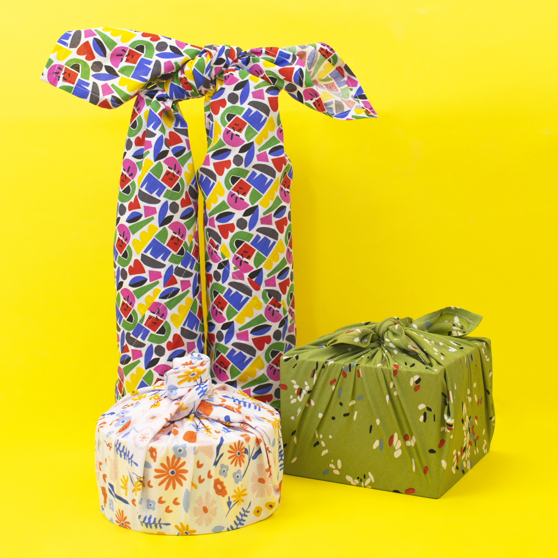 Furoshiki tuto en tissu