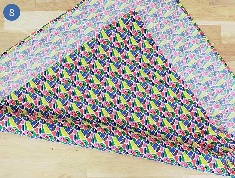 furoshiki bouteille