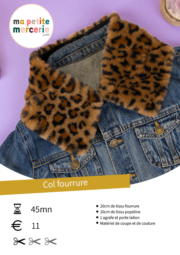 Tuto Col Amovible Fourrure