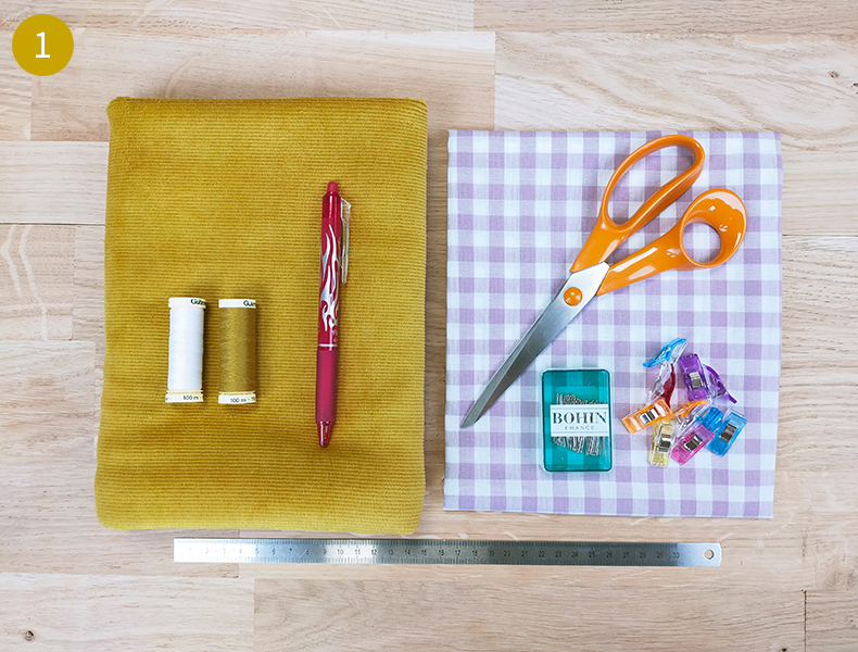 tutos sac a tarte matériel