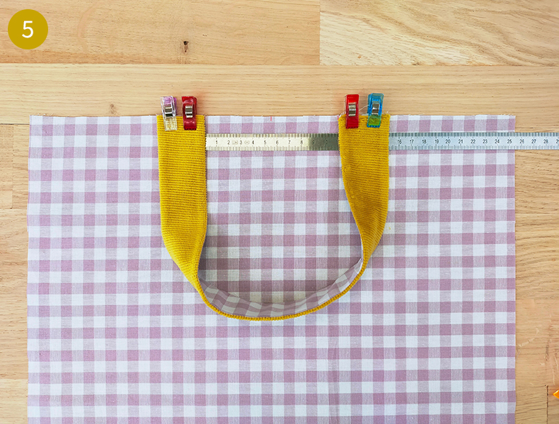 assemblage anse corps du sac a tarte tuto