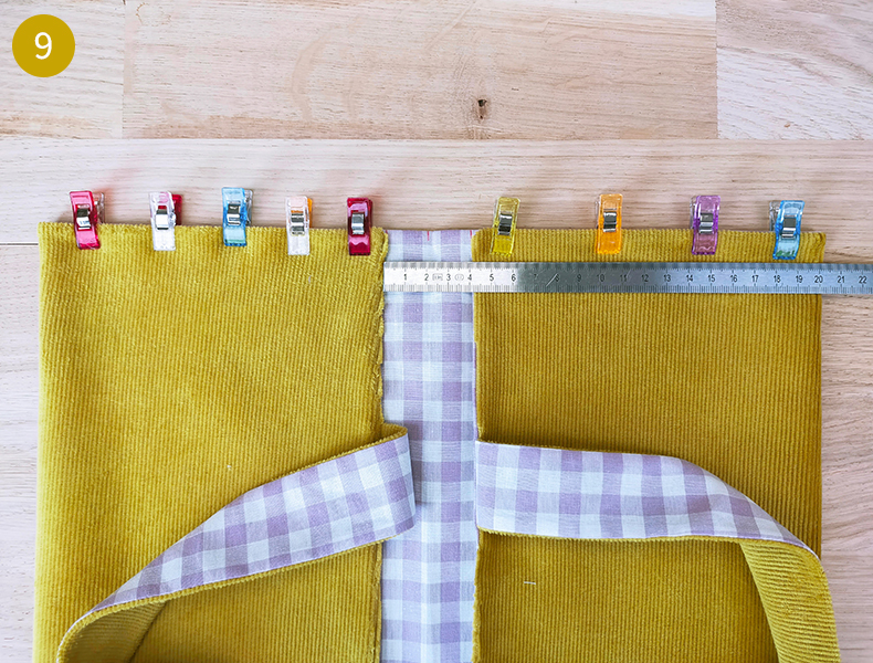 tuto sac à tarte assemblage