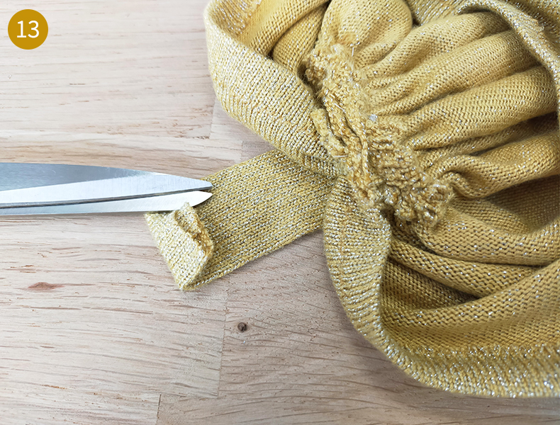 tuto facile turban bébé gratuit étape 13