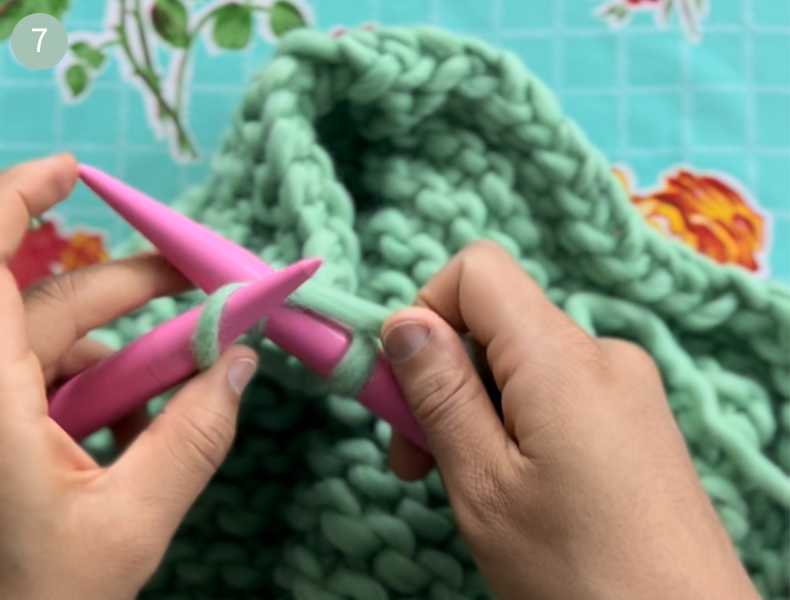 Combien de laine pour un snood ? 3