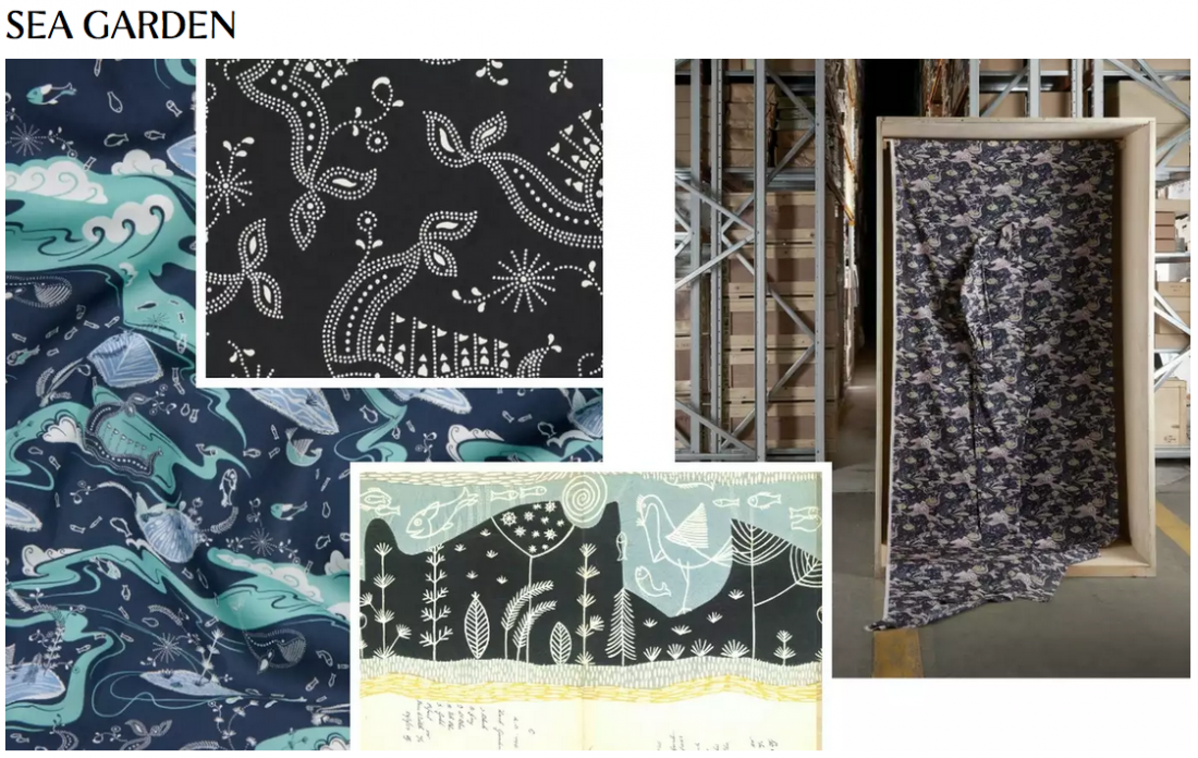 Liberty of London Sea Garden Pattern