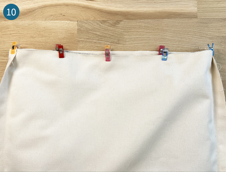 Tuto gratuit Tote Bag Carré Jacquard Etape 10