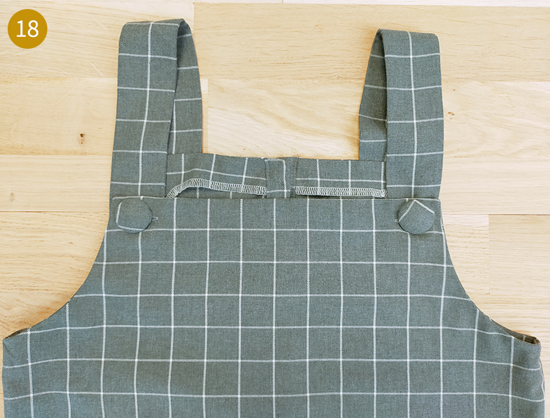 Patron gratuit Robe chasuble - etape18