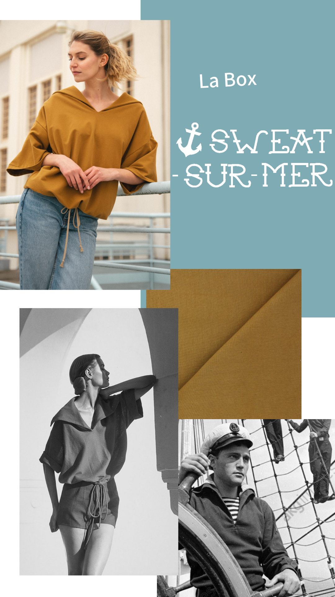 Moodboard box Sweat-sur-Mer