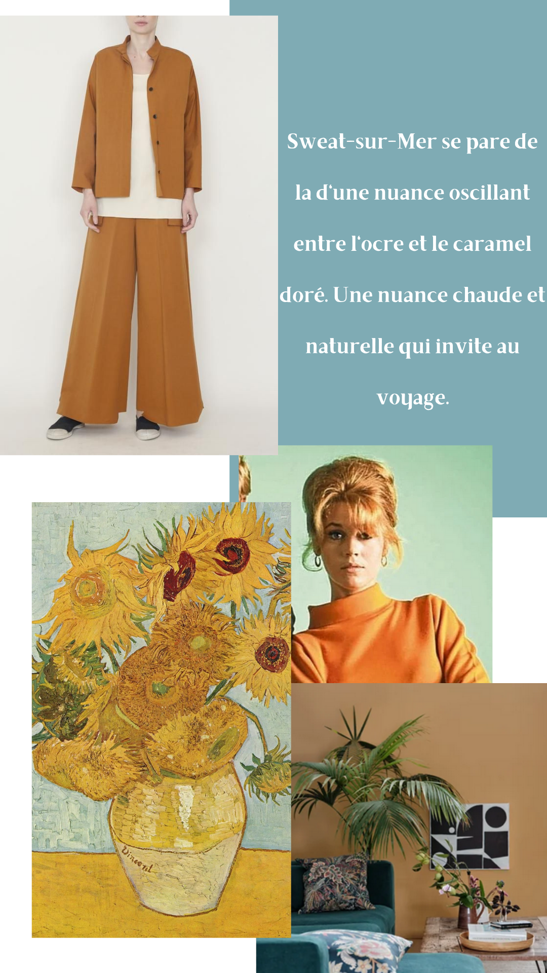 La Couleur Ocre de Sweat-sur-Mer