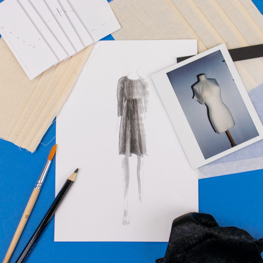 inspiration robe midi minuit
