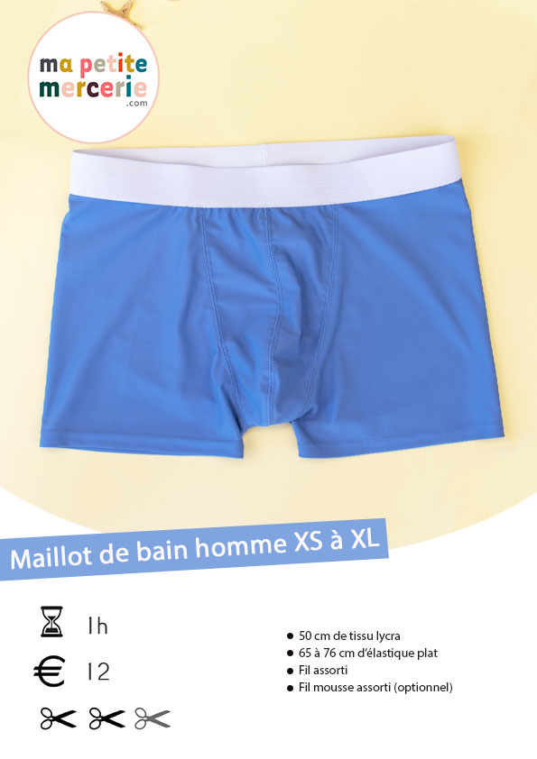 Patron Gratuit Maillot de Bain Homme