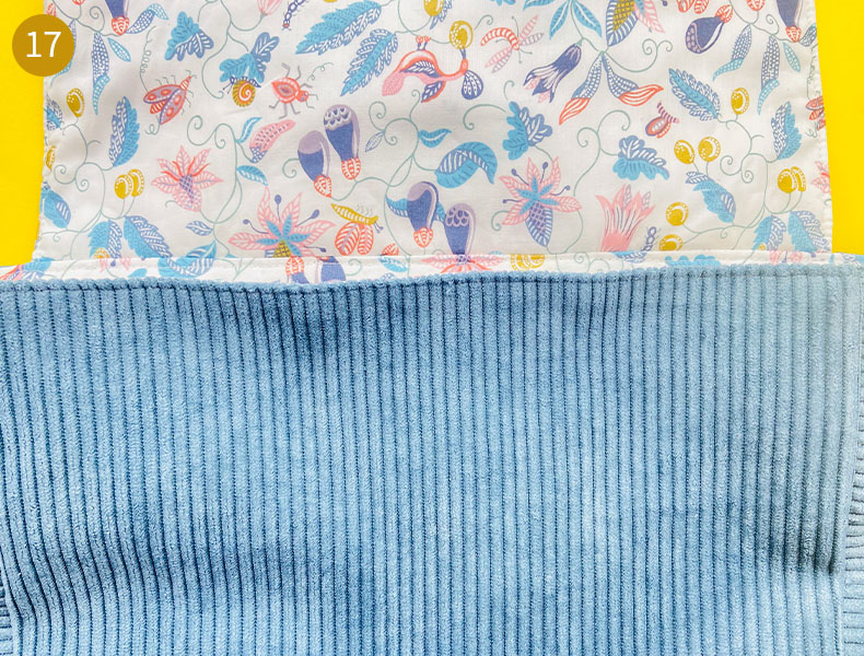 surpiqure sac maternelle