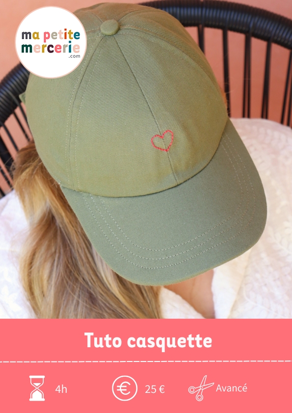 tuto pour coudre une casquette