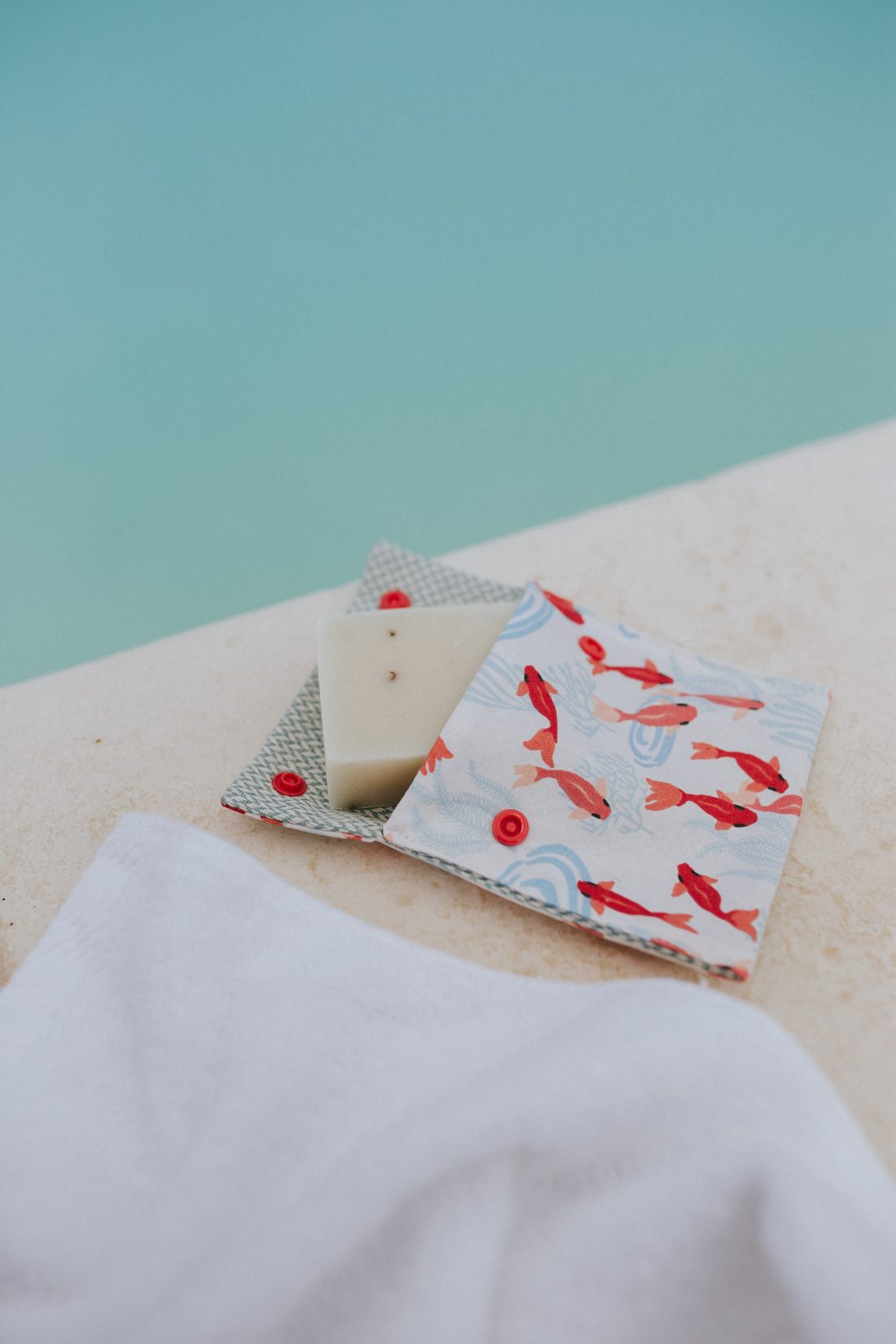 idée couture pochette savon