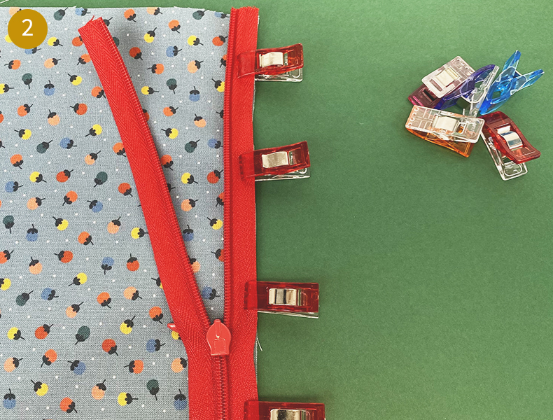 Comment coudre une Fermeture invisible étape 2