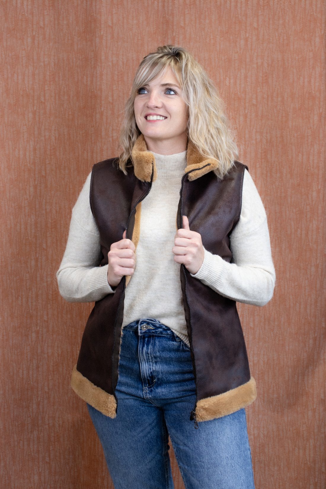 patron veste sans manche facile