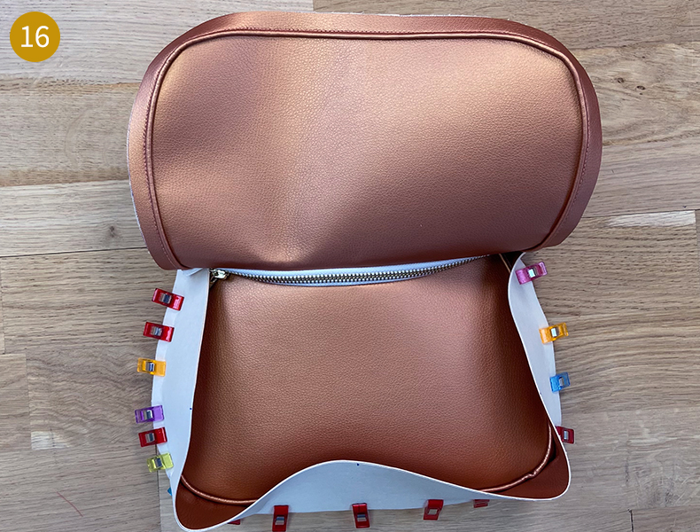 comment poser une sangle sur un sac à main