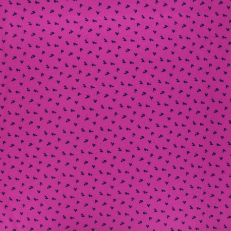 Couleur Pantone 2023 Tissu viscose Cousette Viva Magenta