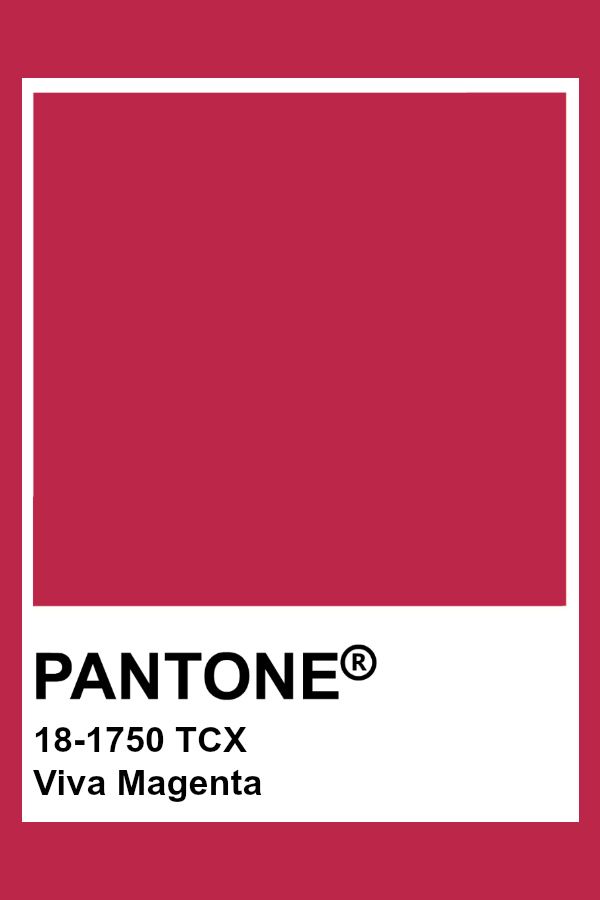 Couleur Pantone 2023 : Viva Magenta Moodboard 2023