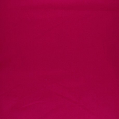 Couleur Pantone 2023 Tissu popeline bio Viva Magenta