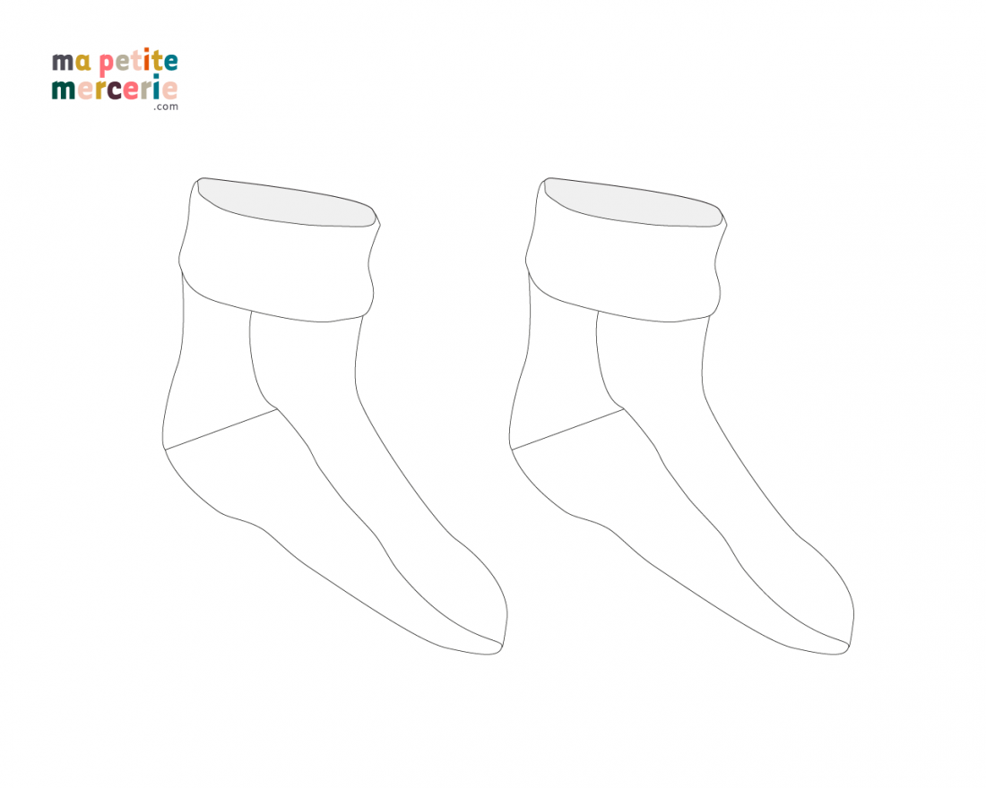 tuto chaussette facile