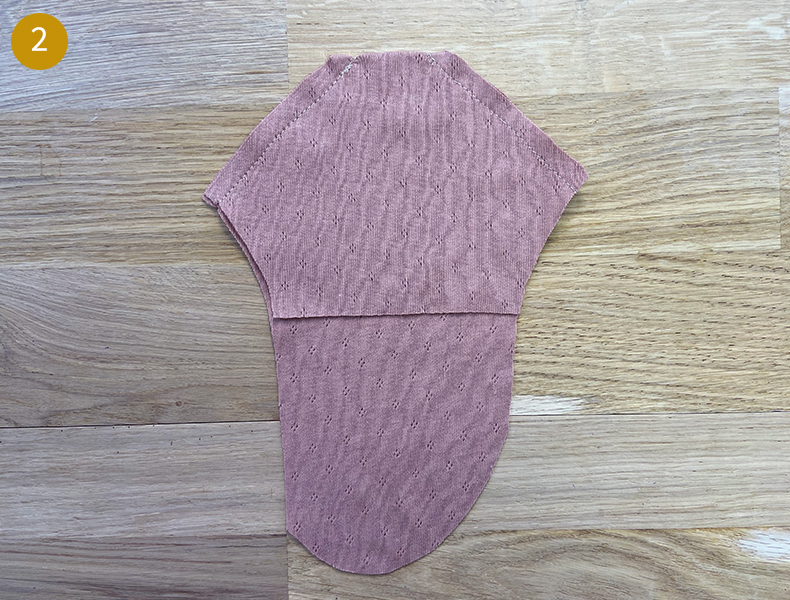 Étape 2 tuto chaussette