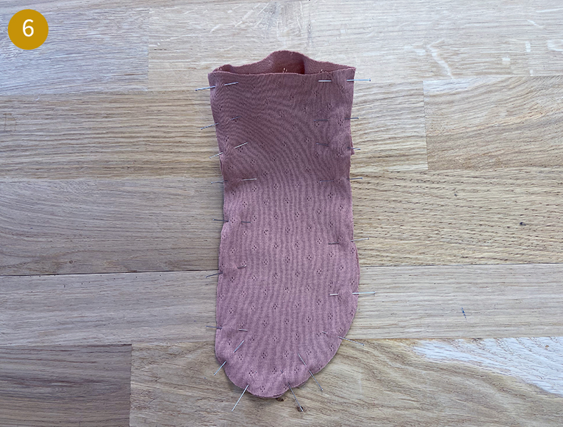 gabarit chaussette facile