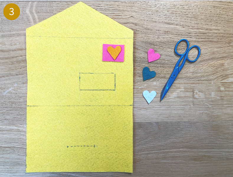 DIY Enveloppe à mots doux en feutrine_3