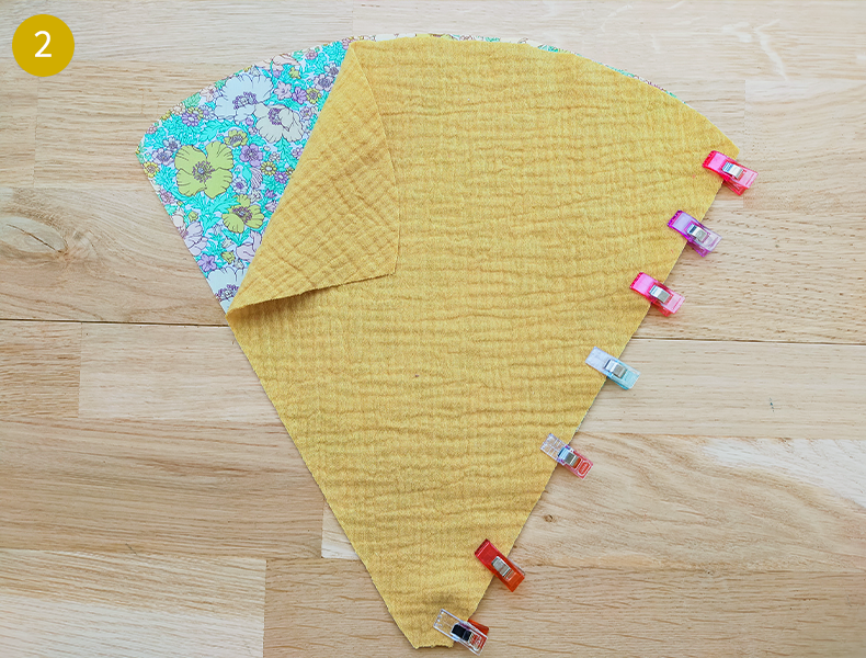 Coussin Patchwork Tuto étape 2 assemblage
