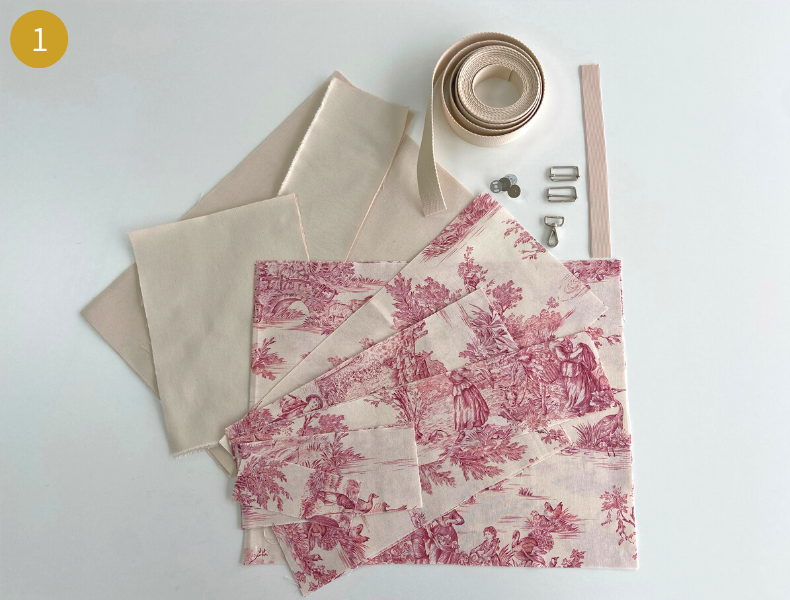 matériel pour coudre le sac