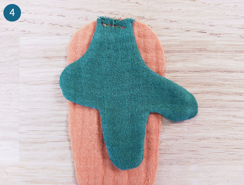Jeu potager en tissu - carotte3