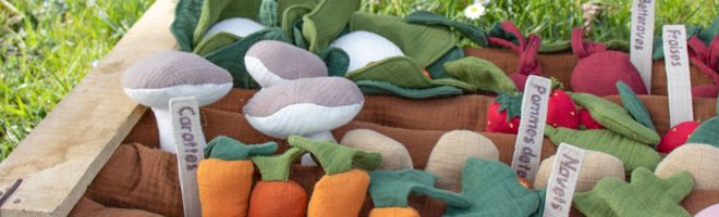 mon potager en tissu